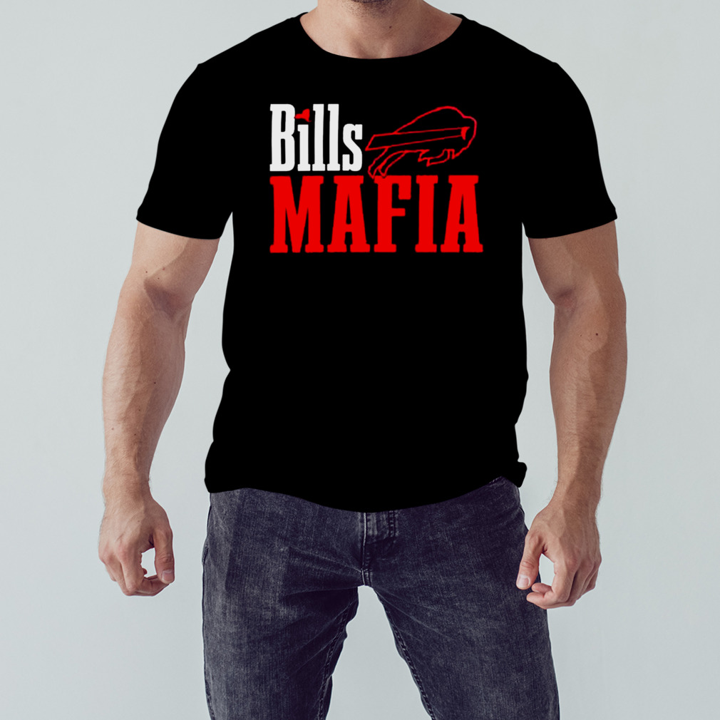 Official New era Buffalo Bills stacked Bills mafia wordmark T-shirt, hoodie,  tank top, sweater and long sleeve t-shirt