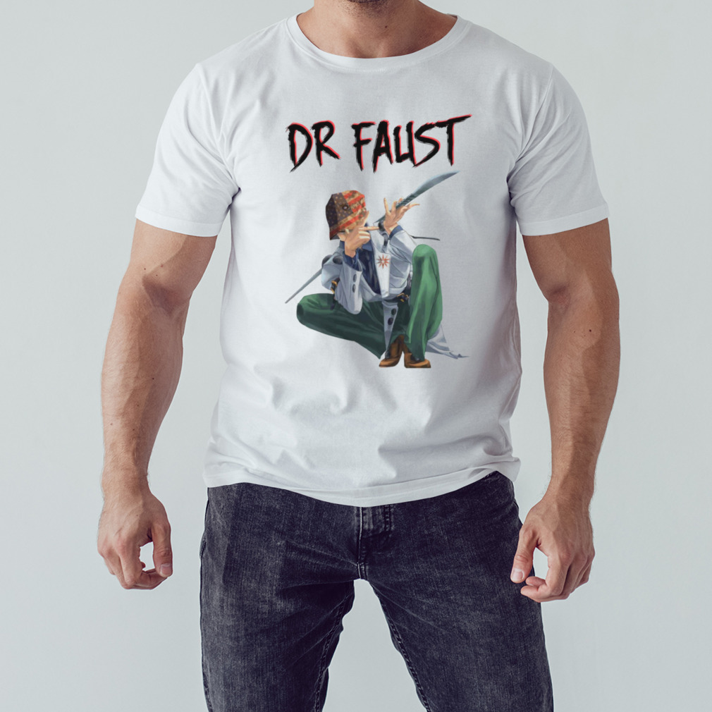 Potrait Of Dr Faust Anime Guilty Gear shirt