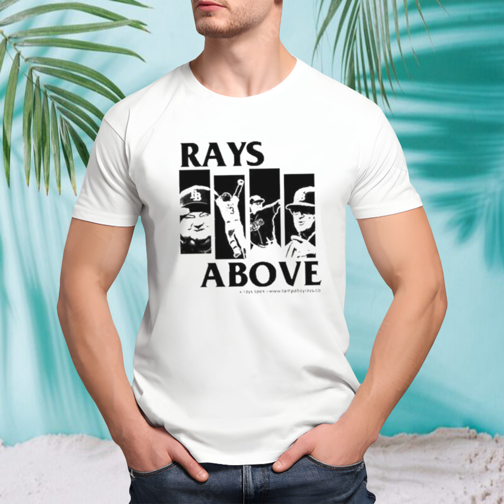 Rays above photo design t-shirt