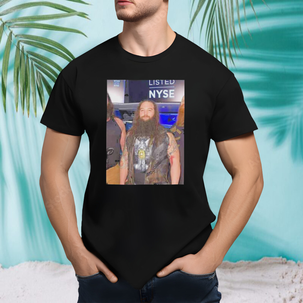 Remembering Bray Wyatt photo design t-shirt