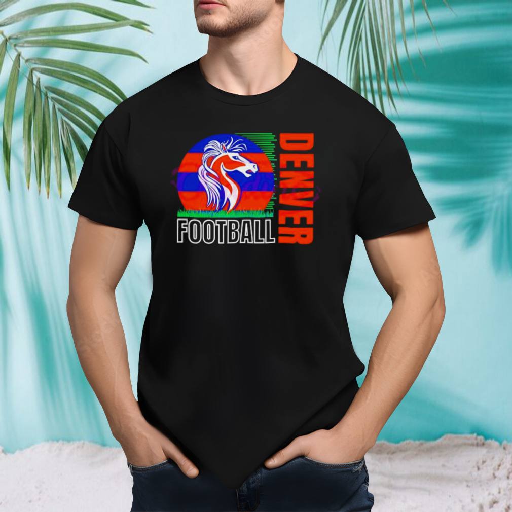 Retro Denver Football SVG Denver Colorado Shirt