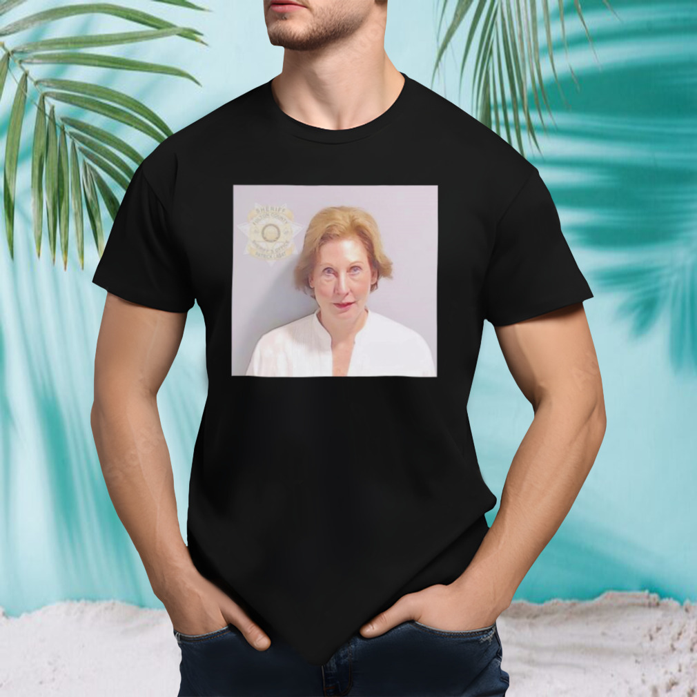 Sidney powell mugshot shirt