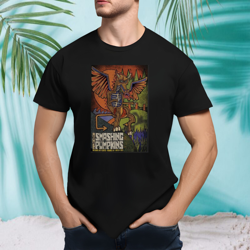 Smashing Pumpkins PNC Bank Arts Center, Holmdel, NJ Aug 24, 2023 Poster Shirt