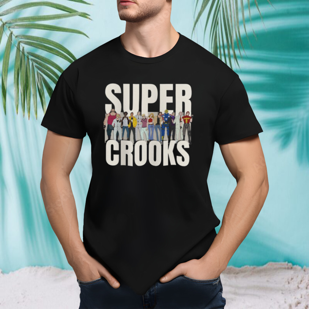 Super Crooks Sweat Netflix Anime Graphic shirt
