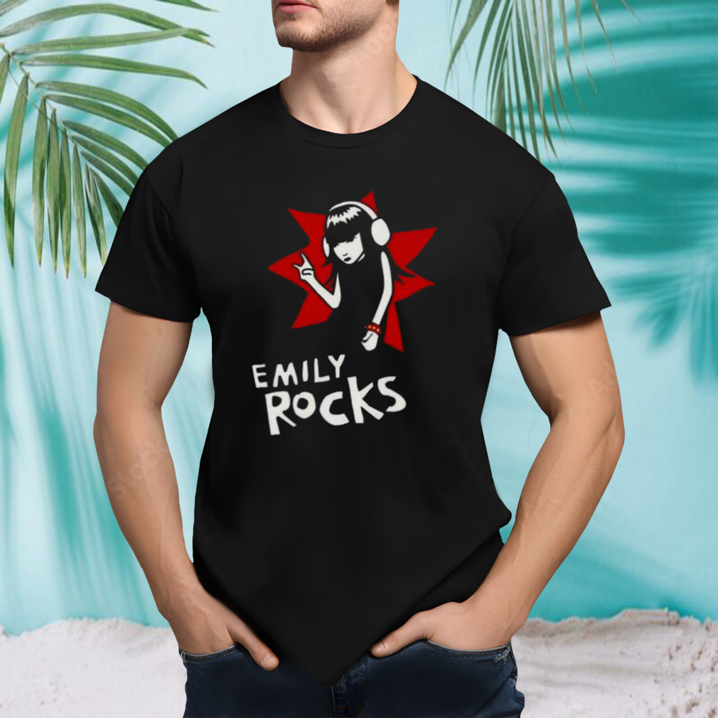 The Rock Girl Emily The Strange shirt