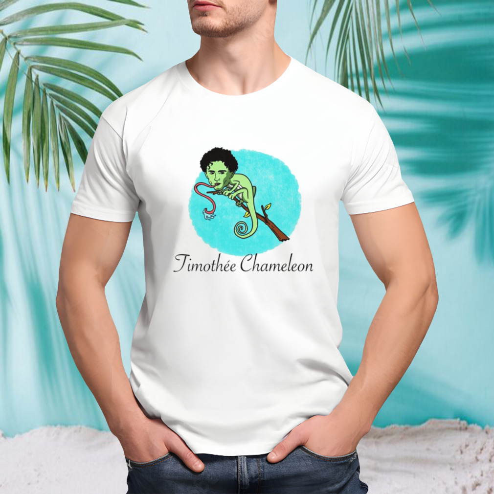 Timothee chameleon shirt