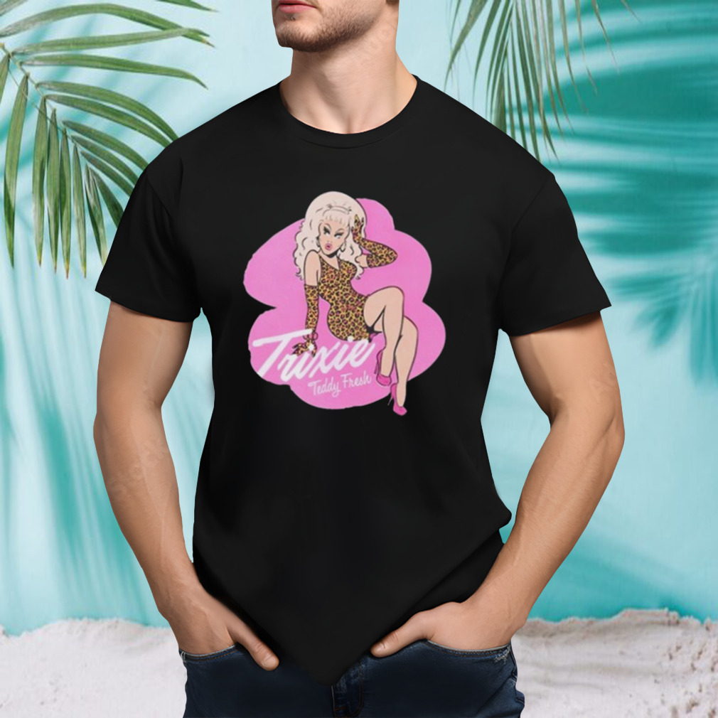 Trixie teddy fresh art design t-shirt