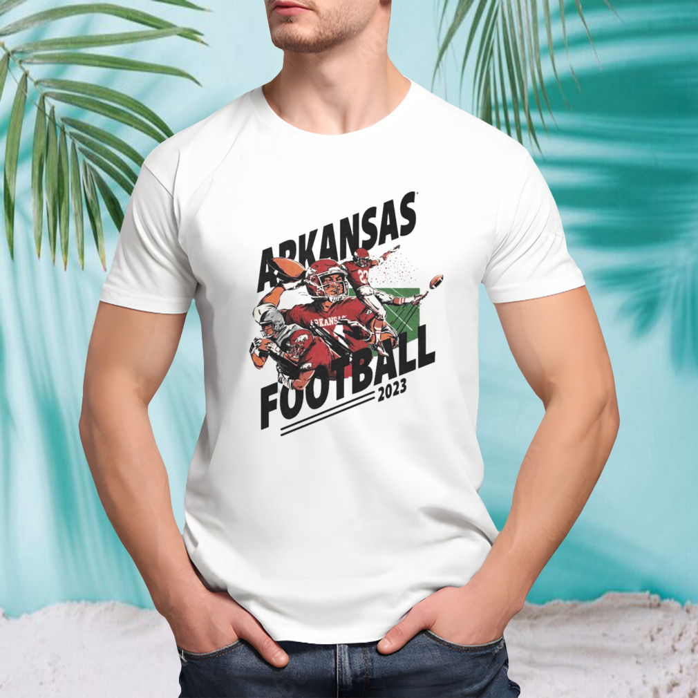 University of arKansas collection arKansas Football top plays pocket Shirt