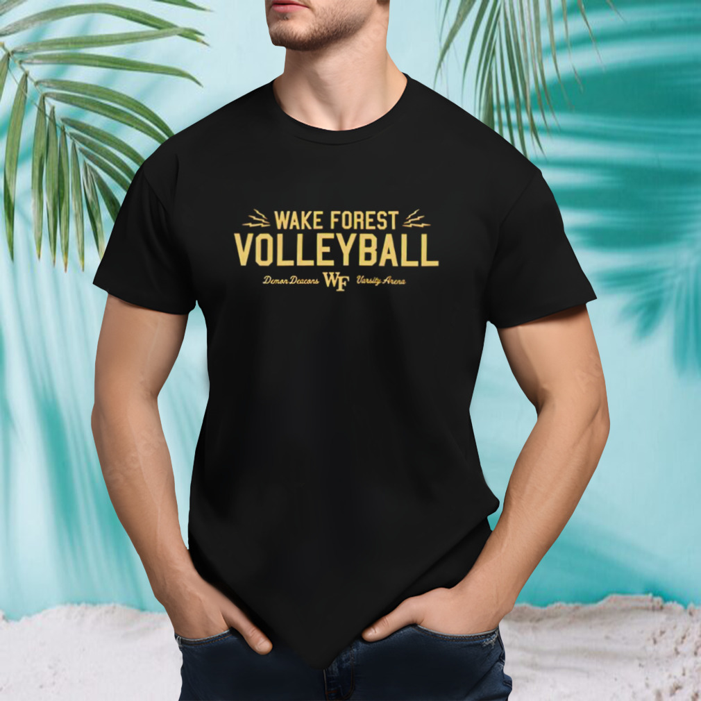 Wake forest volleyball shirt
