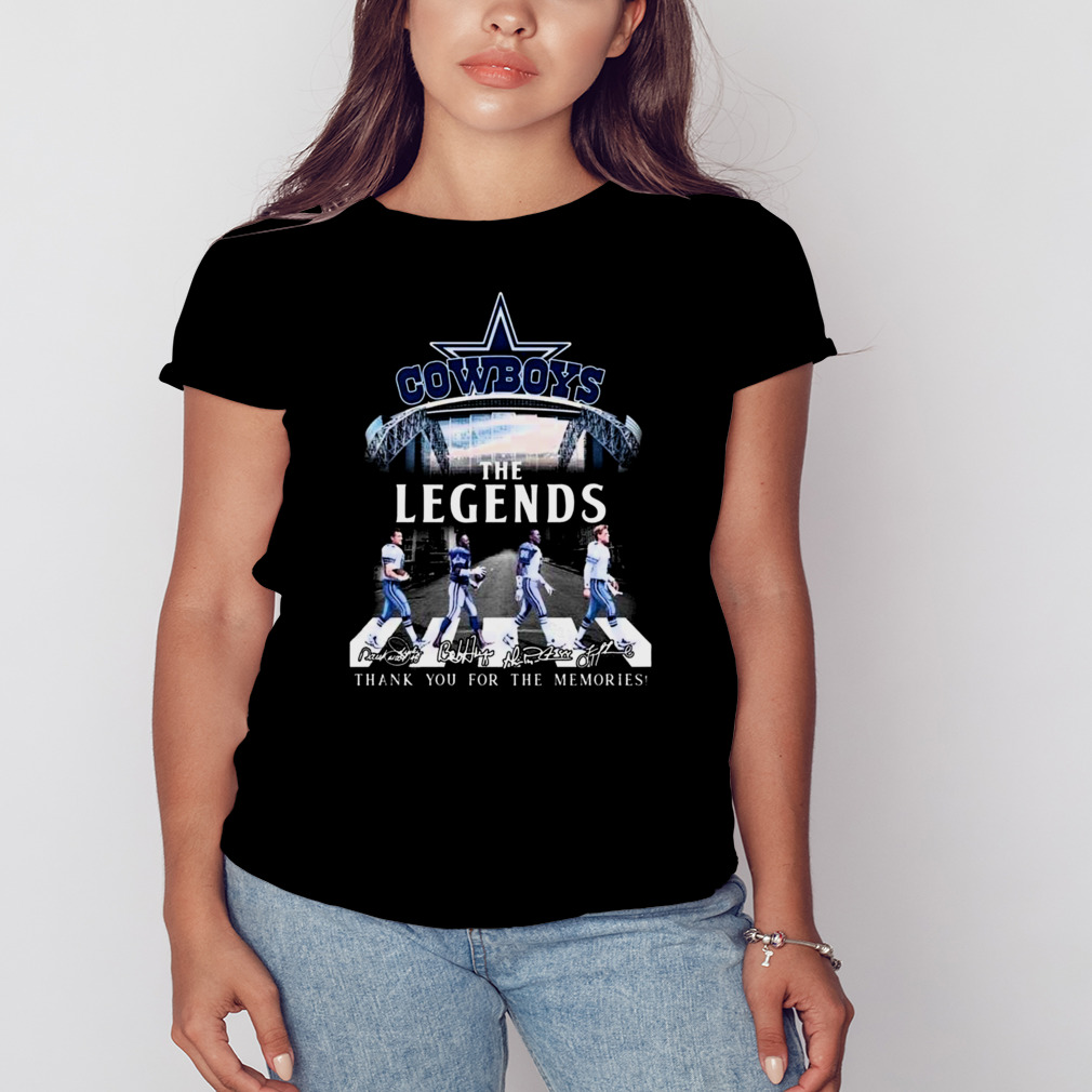 Dallas Cowboys Legends Member Signatures T Shirt in 2023