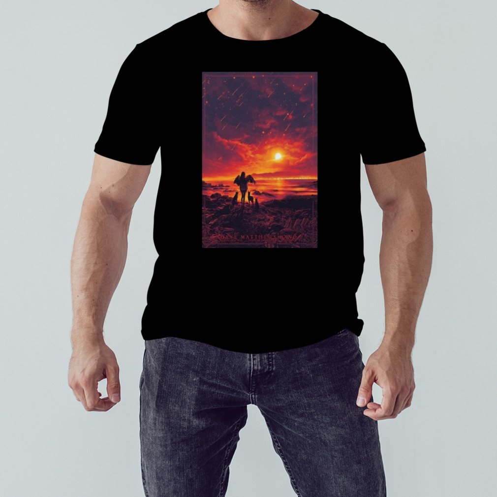 Dave Matthews Band California 26th August, 2023 FivePoint Amphitheatre Poster Shirt 1 Unisex tshirt