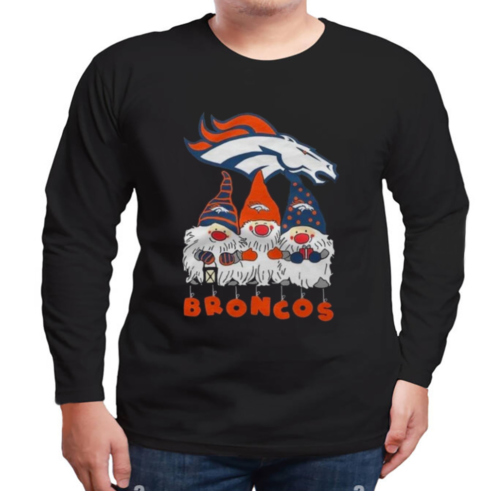 Denver Broncos The Gnomes Christmas T-shirt 3 Longsleeve tshirt
