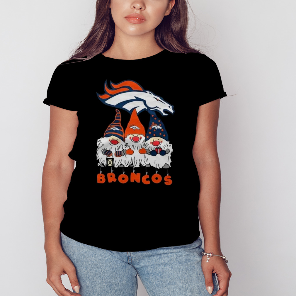 Denver Broncos The Gnomes Christmas T-shirt 2 Women's tshirt