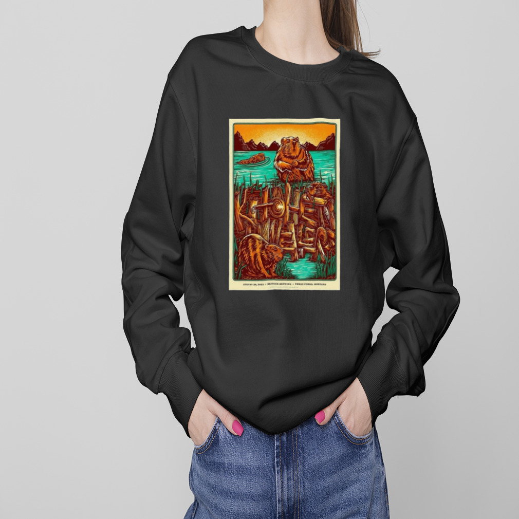 Kitchen Dwellers at Bridger Brewing on Aug 26, 2023 Poster Shirt 4 Sweaters