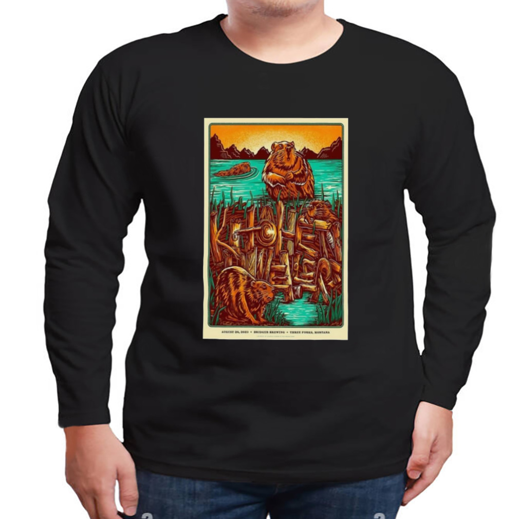 Kitchen Dwellers at Bridger Brewing on Aug 26, 2023 Poster Shirt 3 Longsleeve tshirt