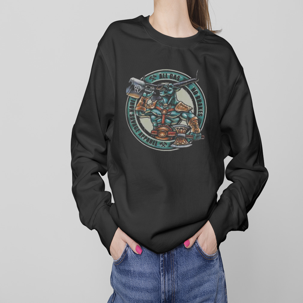 Longhorn All gas no brakes V2 Shirt 4 Sweaters