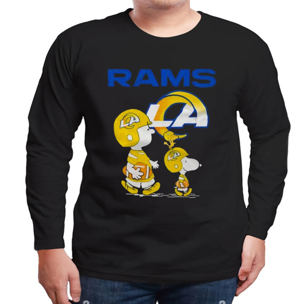 Los Angeles Rams Peanuts Snoopy Charlie Brown And Woodstock Shirt 3 Longsleeve tshirt