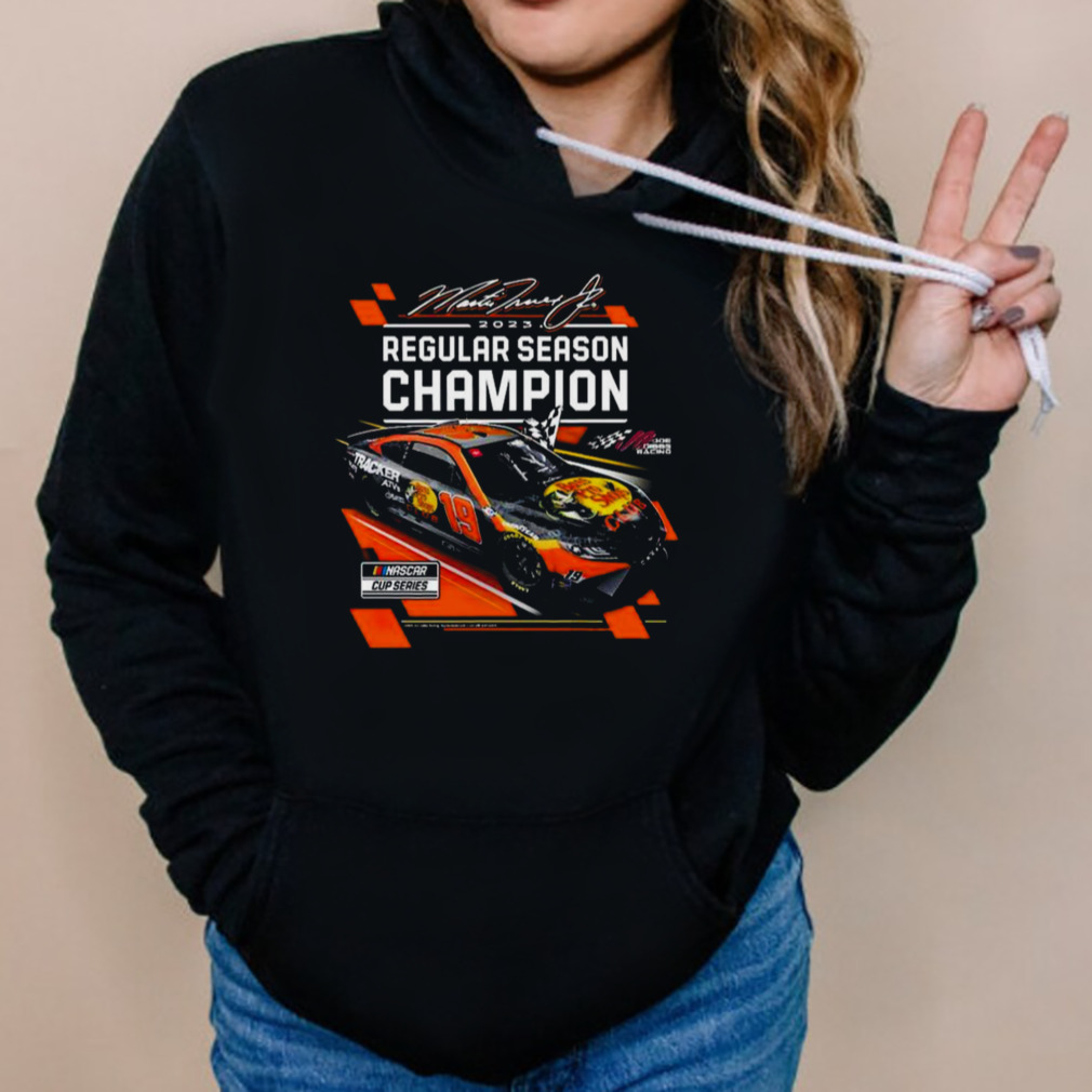 Martin Truex Jr Joe Gibbs Racing Team Collection 2023 Nascar Cup Series Regular Season Champion T-shirt 5 Hoodies