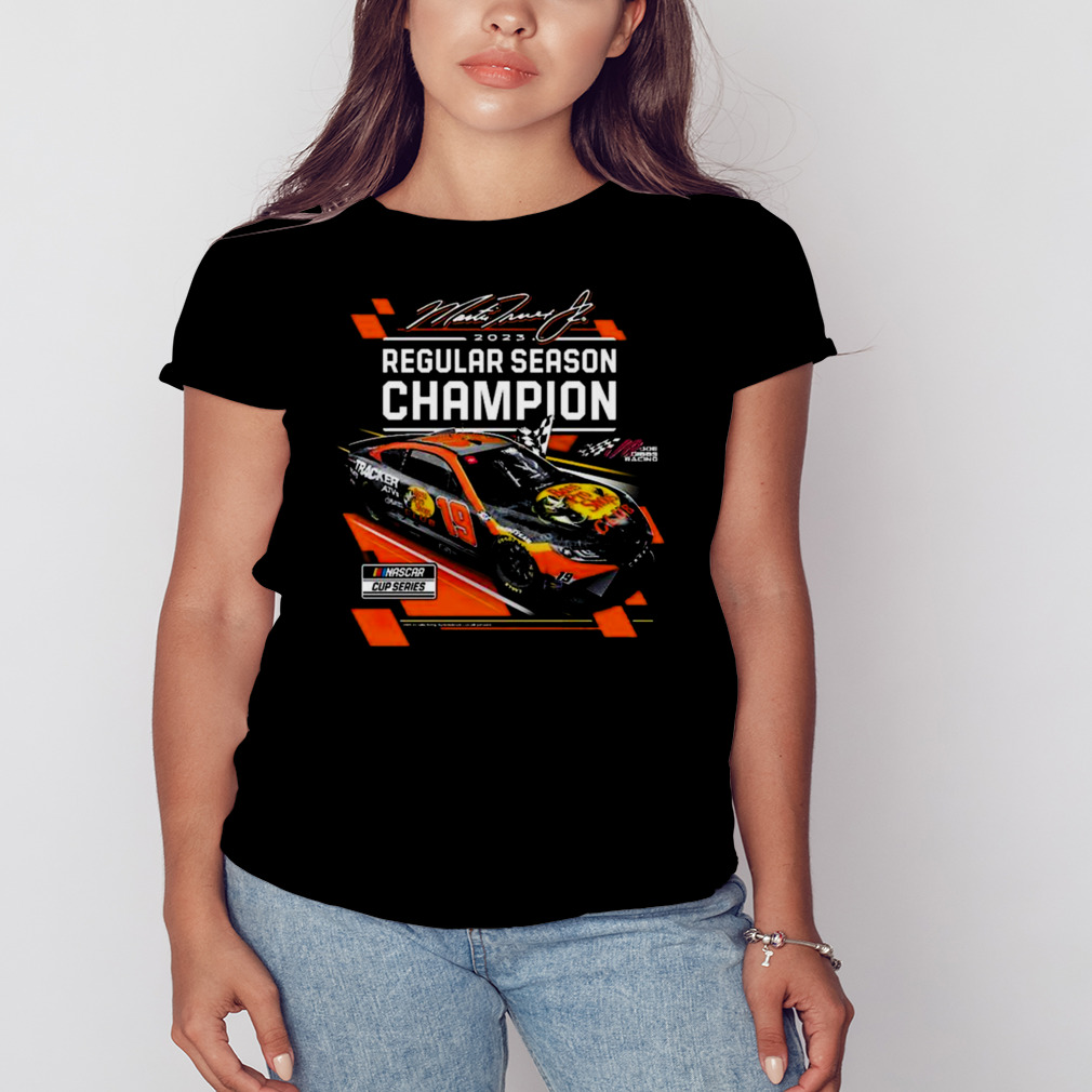 Martin Truex Jr Joe Gibbs Racing Team Collection 2023 Nascar Cup Series Regular Season Champion T-shirt 2 Women's tshirt
