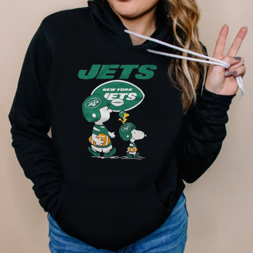 New York Jets Peanuts Snoopy Charlie Brown And Woodstock Shirt 5 Hoodies