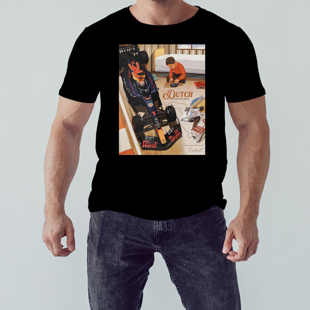 Poster For Max Verstappen Red Bull Racing Team F1 Dutch Gp 2023 Shirt