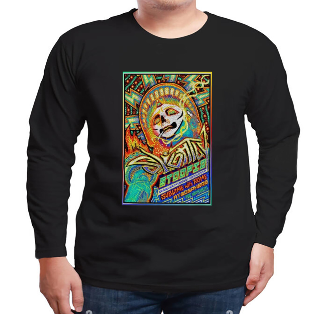 Poster Slightly Stoopid Event Wantagh, NY Show August 26, 2023 Shirt 3 Longsleeve tshirt