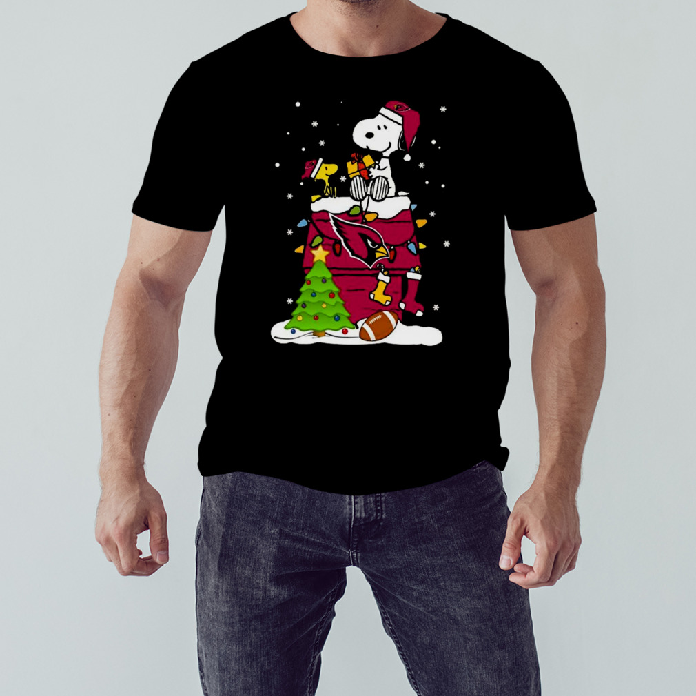 Snoopy Arizona Cardinals Christmas shirt