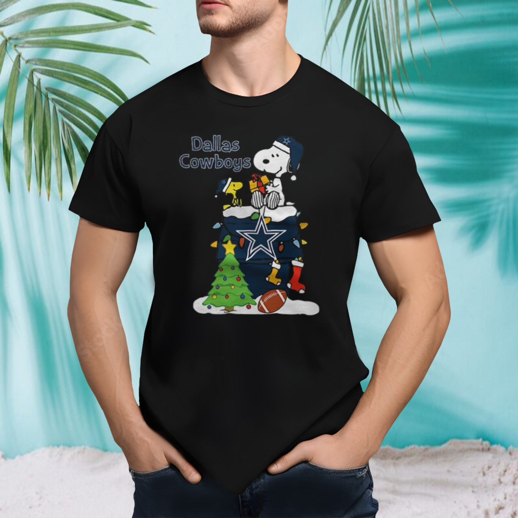Snoopy Dallas Cowboys Christmas shirt