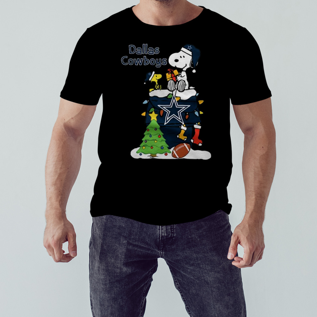 Snoopy Dallas Cowboys Christmas shirt