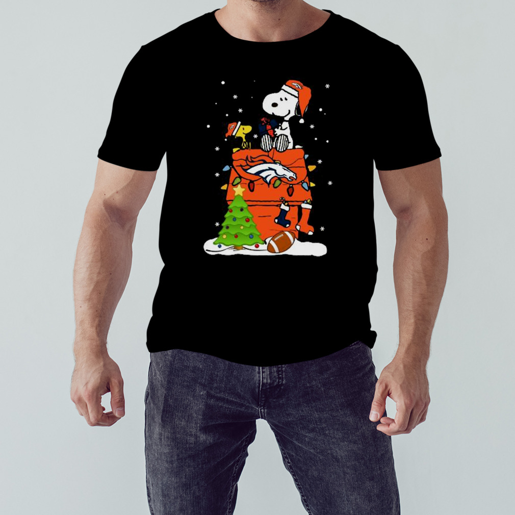 Snoopy Denver Broncos Christmas shirt