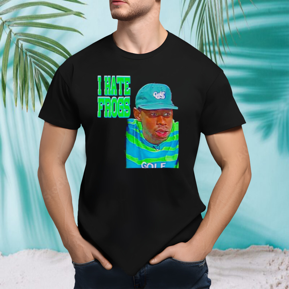 I hate frogs shirt