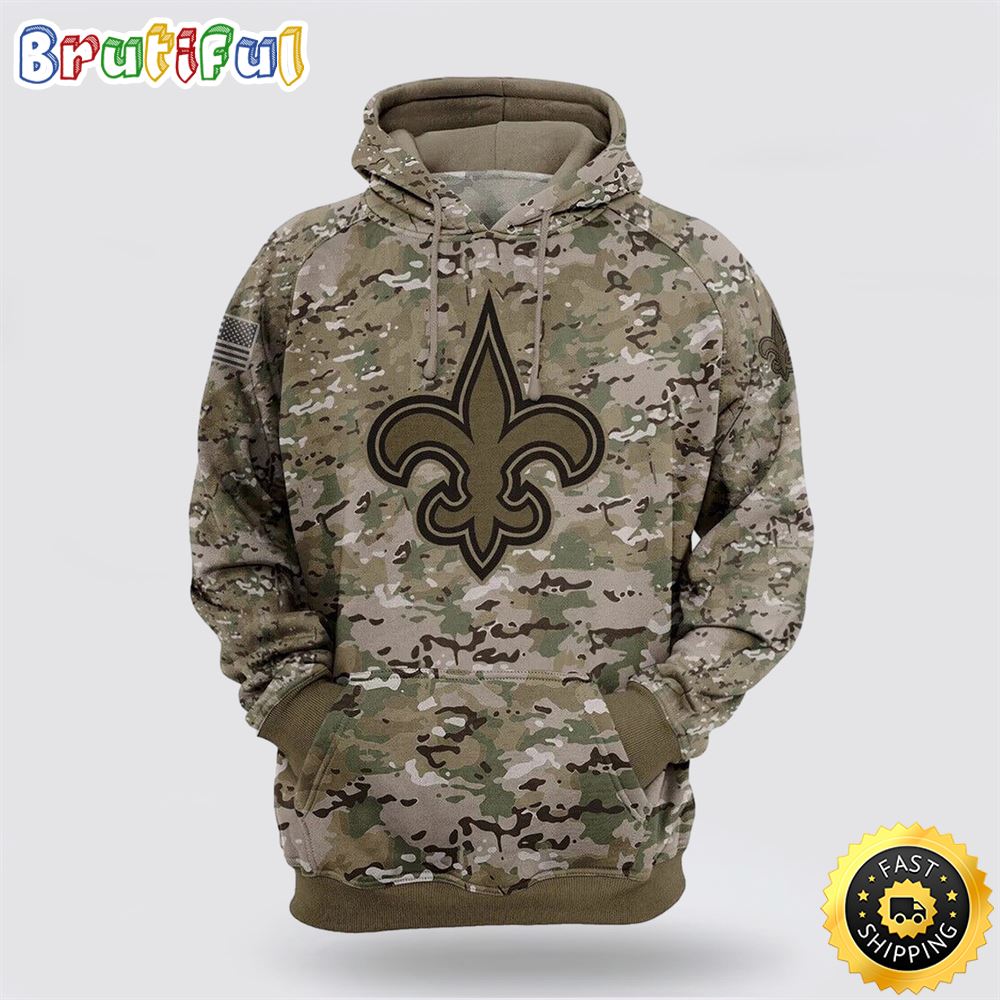 NFL New Orleans Saints 3D Hoodie All Over Print Shirts Stay Cozy And Stylish