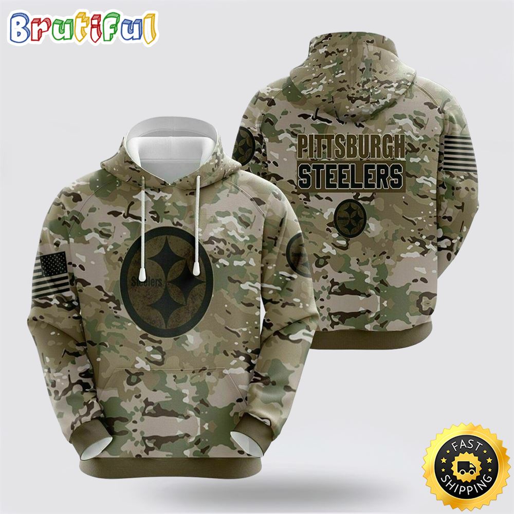 NFL Pittsburgh Steelers 3D Hoodie All Over Print Shirts Perfect Fan Gear For Football Season