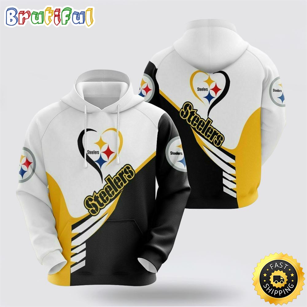 NFL Pittsburgh Steelers 3D Hoodie All Over Print Shirts Stay Cozy And Stylish