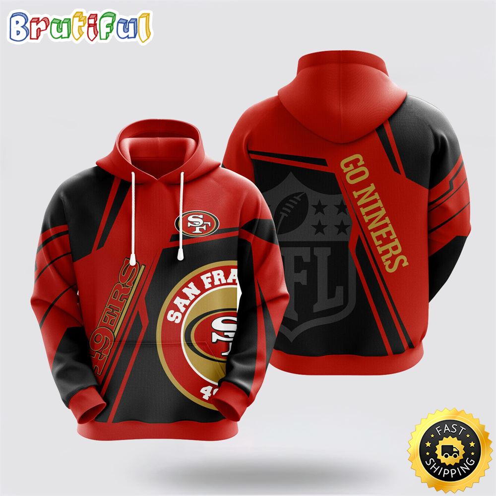 NFL San Francisco 49ers 3D Hoodie All Over Print Shirts Stay Cozy And Stylish