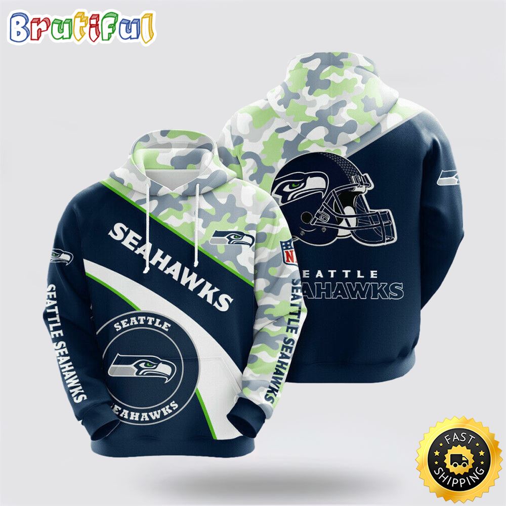 NFL Seattle Seahawks 3D Hoodie All Over Print Shirts Unmatched Style And Comfort