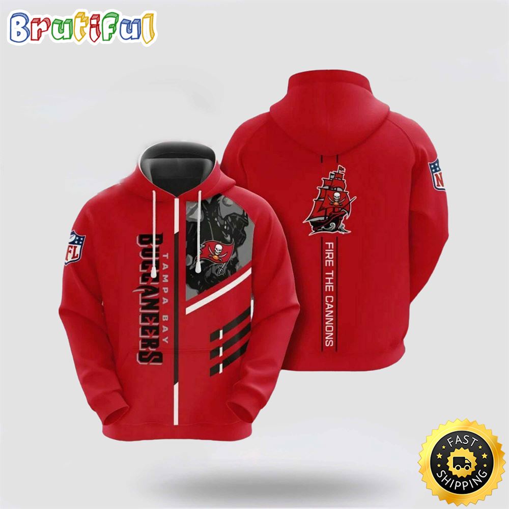 NFL Tampa Bay Buccaneers 3D Hoodie All Over Print Shirts Celebrate Your Team In Style