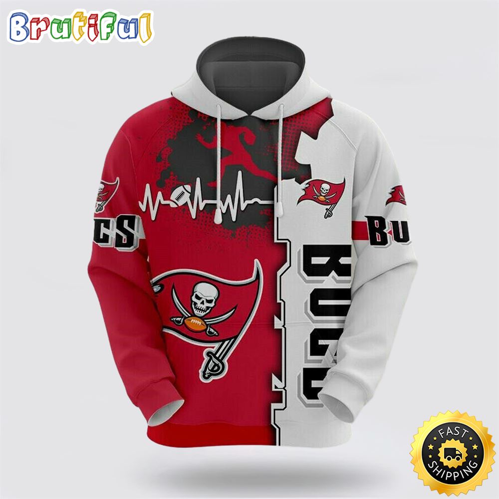 NFL Tampa Bay Buccaneers 3D Hoodie All Over Print Shirts Elevate Your Game Day Look