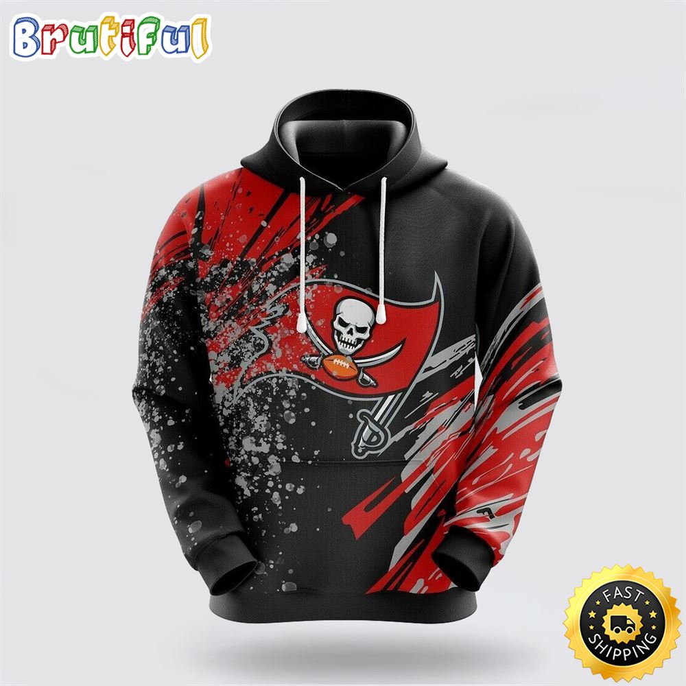 NFL Tampa Bay Buccaneers 3D Hoodie All Over Print Shirts Stay Cozy And Stylish