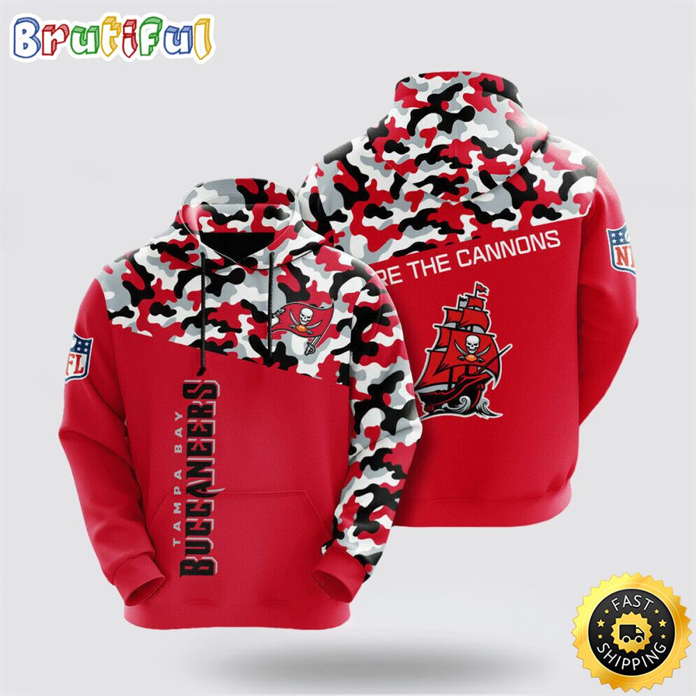 NFL Tampa Bay Buccaneers 3D Hoodie All Over Print Shirts Unmatched Style And Comfort