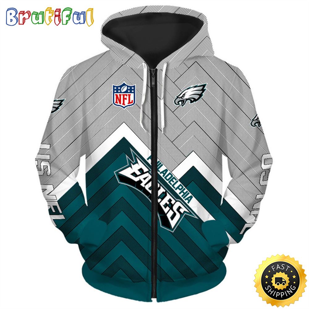 NFL.Philadelphia Eagles 3D Hoodie All Over Print Shirt