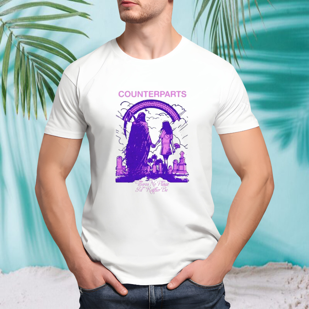 2023 Paradise And Plague Counterparts art design T-shirt