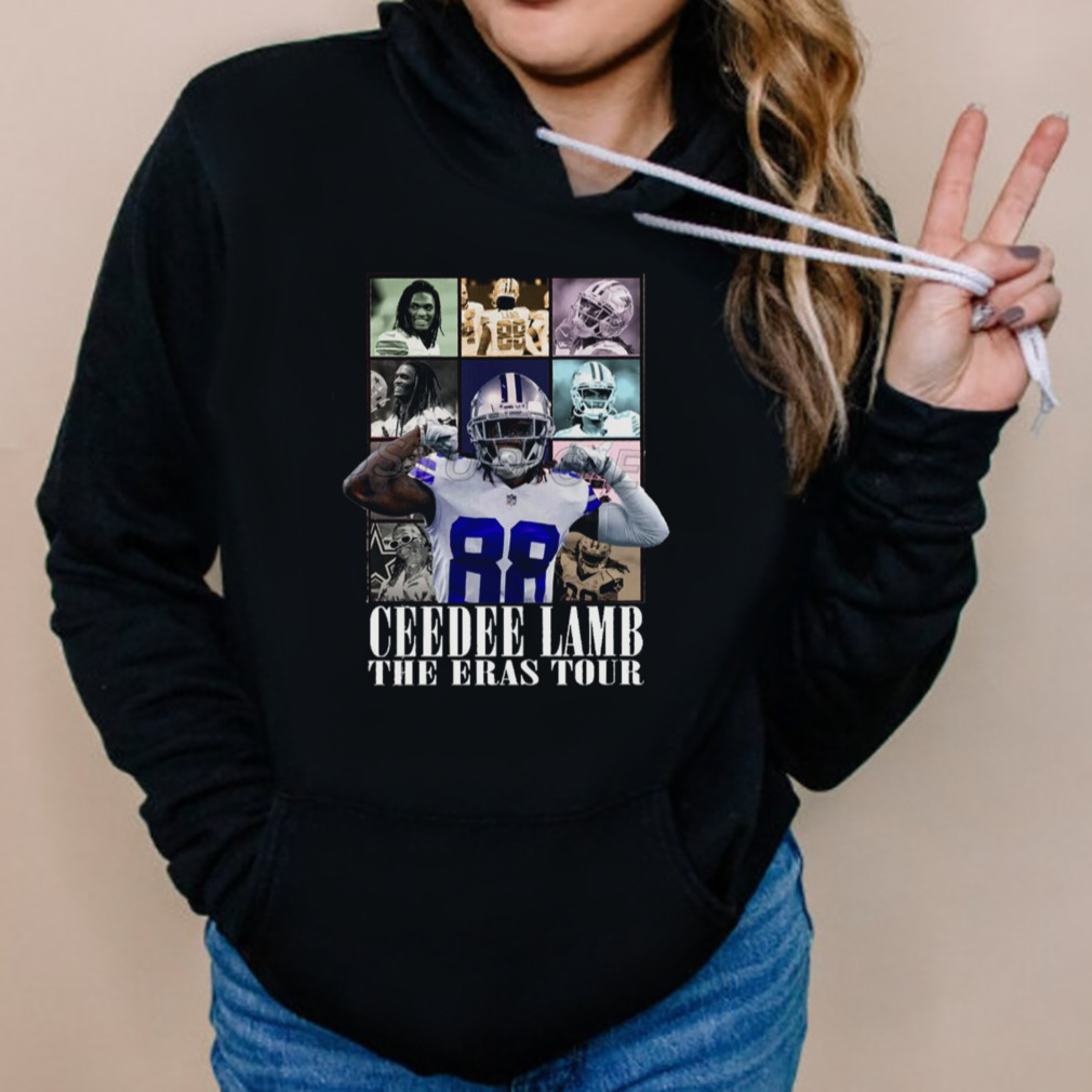 Official Ceedee Lamb Dallas Cowboys The Eras Tour 2023 T-Shirt