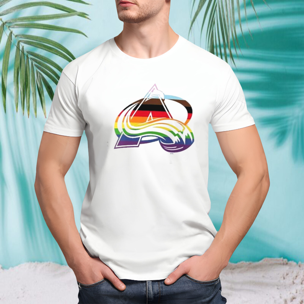 Colorado Avalanche Team Pride Logo 2023 T-Shirt