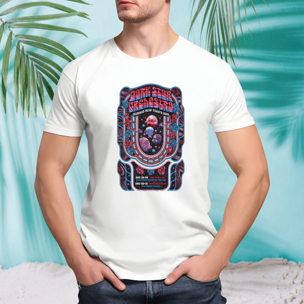 Dark star Orchestra the capitol theatre port chester NY dec 30 31 2023 art poster design t-shirt