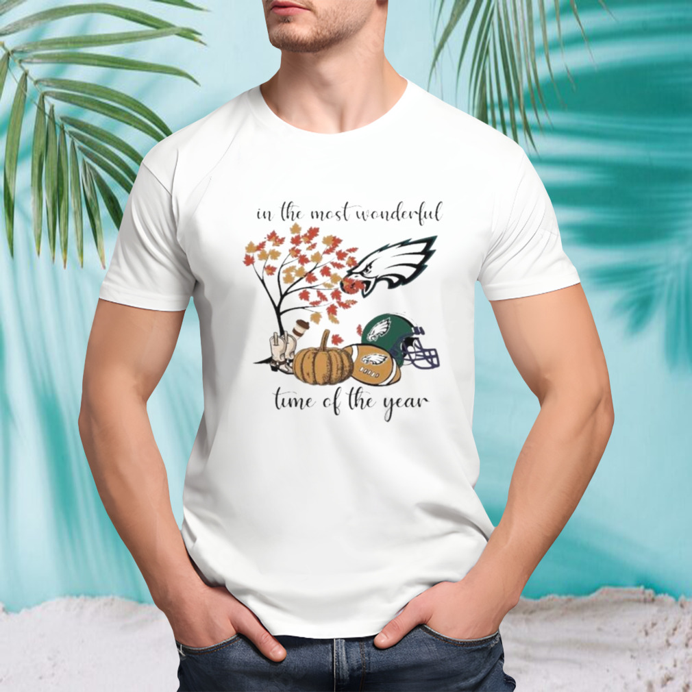 Philadelphia Eagles In The Most Wonderful Time Of The Year 2023 T-Shirt