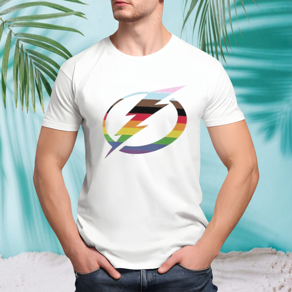 Tampa Bay Lightning Team Pride Logo 2023 T-Shirt