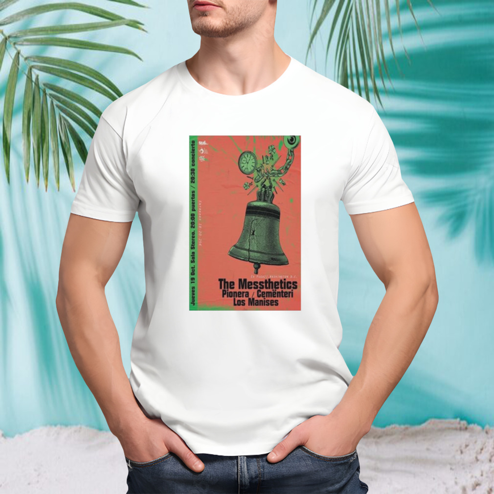 The messthetics pionera Cementerio Los Manises october 19 2023 art poster design t-shirt