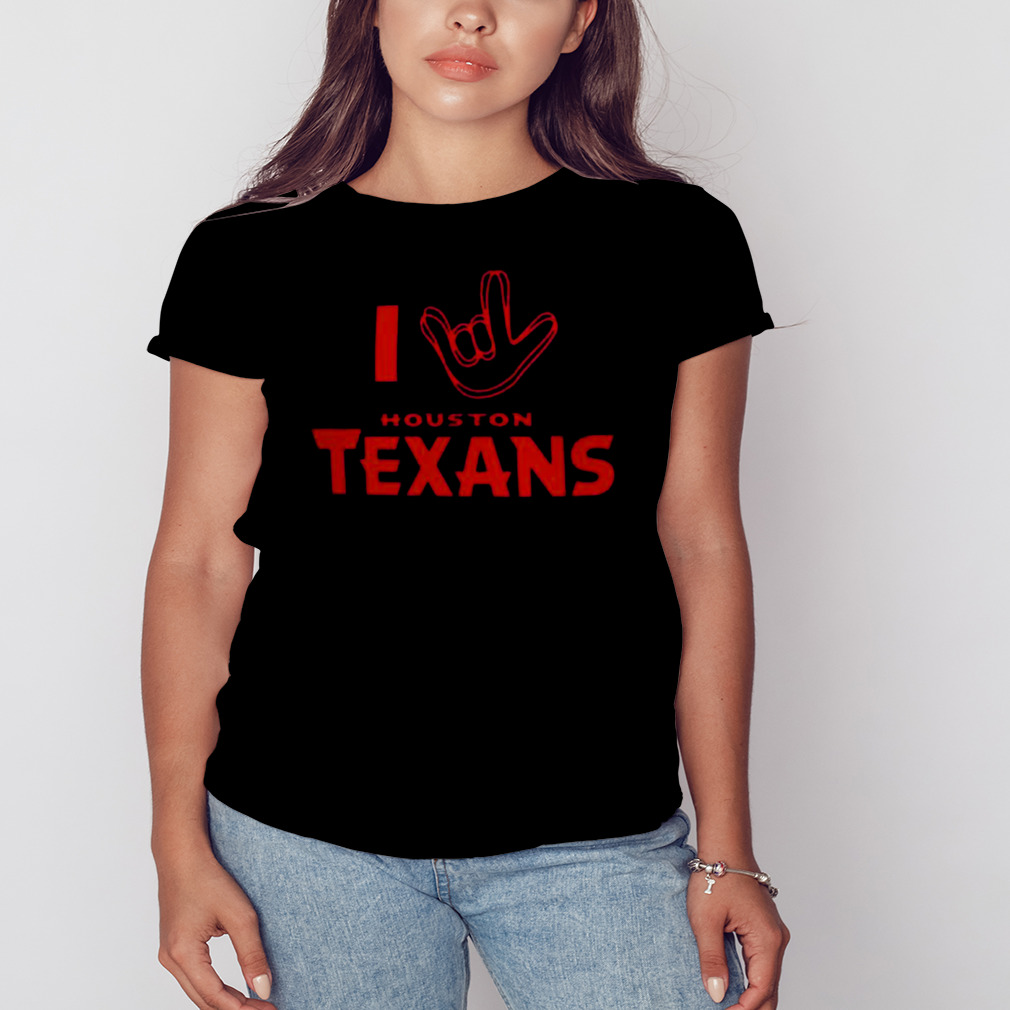 Houston Texans The NFL ASL Collection Shirt, hoodie, sweater, long