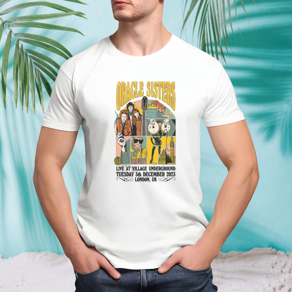 Original oracle Sisters London UK 12 05 23 Event Poster T-Shirt